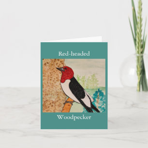 Red-headed Woodpecker Card