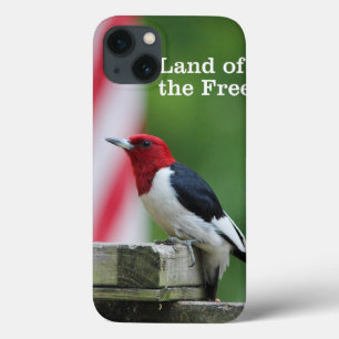 Red-headed Woodpecker iPhone 13 Case