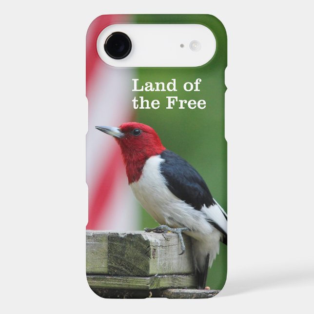 Red-headed Woodpecker Case-Mate iPhone Case (Back)