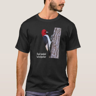 Red headed Woodpecker Woodpecker Bird Ornithology T-Shirt