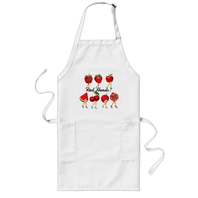  Red Heads! Red Fruit With Ladies Legs  Long Apron (Creator Uploaded)