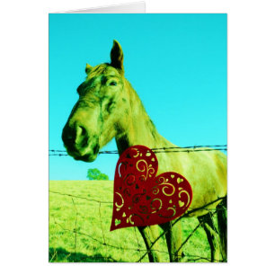 Red Heart and  Horse