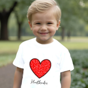 Red heart baby T-Shirt