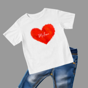 Red heart baby T-Shirt