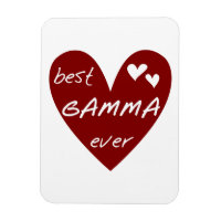 Red Heart Best Gamma Ever Gifts
