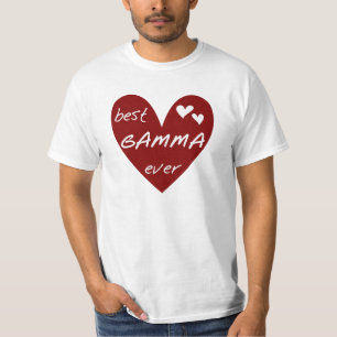 Red Heart Best Gamma Ever Tshirts and Gifts