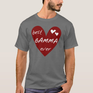 Red Heart Best Gamma Ever Tshirts and Gifts