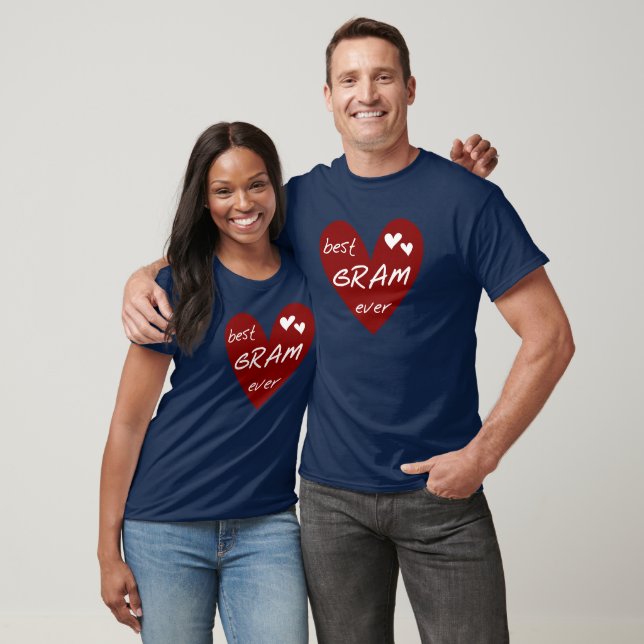 Red Heart Best Gram Ever Tshirts and Gifts (Unisex)