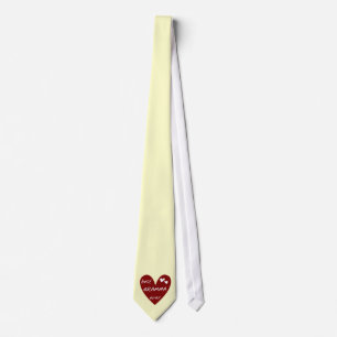 Red Heart Best Gramma Ever T-shirts and Gifts Tie