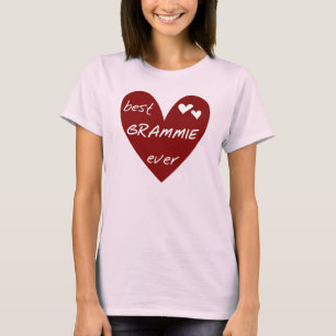 Red Heart Best Grammie Ever T-shirts and Gifts