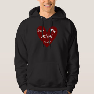 Red Heart Best Mimi Ever Tshirts and Gifts