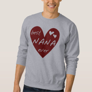 Red Heart Best Nana Ever T-shirts and Gifts