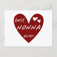 Red Heart Best Nonna Ever T-shirts gifts