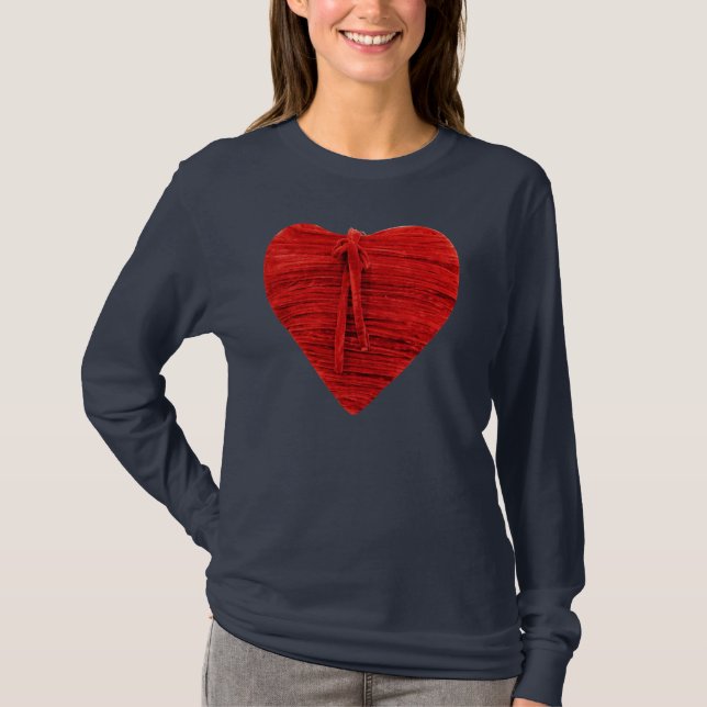 RED HEART BLOUSE T-Shirt (Front)