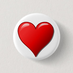 Red Heart Button