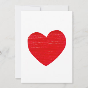 Red Heart Card