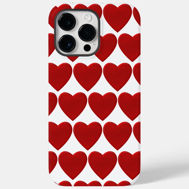 Red Heart   Case-Mate iPhone Case (Back)