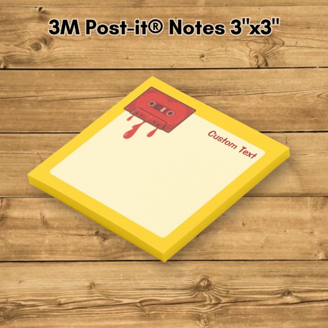 Red Heart Cassette Post-it Notes (Creator Uploaded)