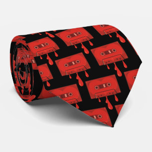 Red Heart Cassette Tie