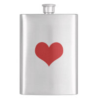 Red Heart Classic Flask