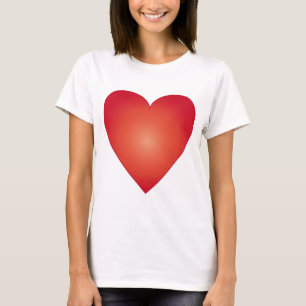 Red Heart Design T-Shirt