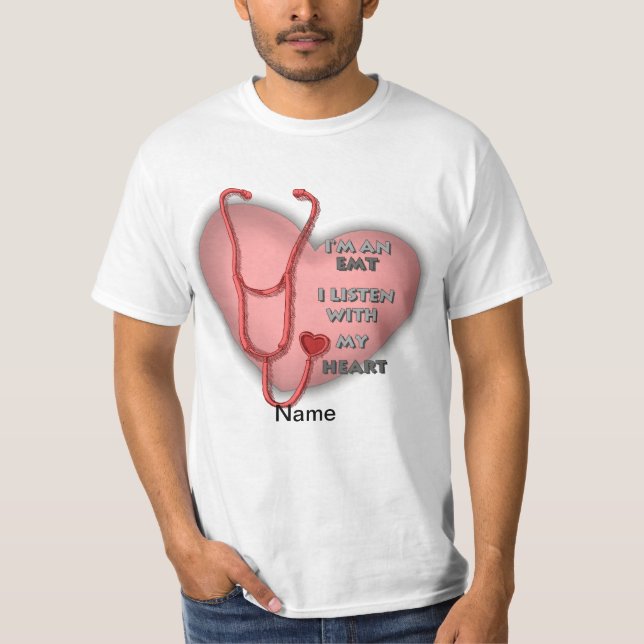 Red Heart EMT T-Shirt (Front)