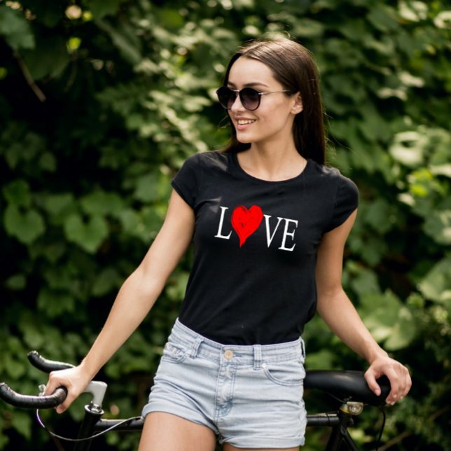 Red Heart for Love T-Shirt (Creator Uploaded)