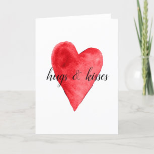 Red Heart Holiday Card