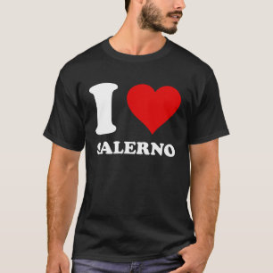 Red Heart I Love Salerno T-Shirt