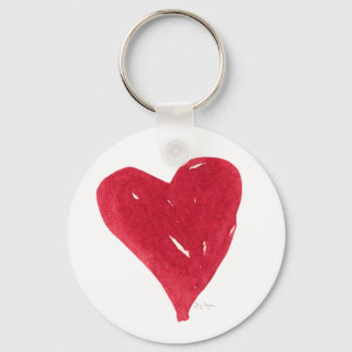 Red Heart Keychain