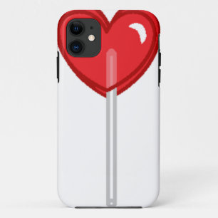 red heart lollipop Case-Mate iPhone case