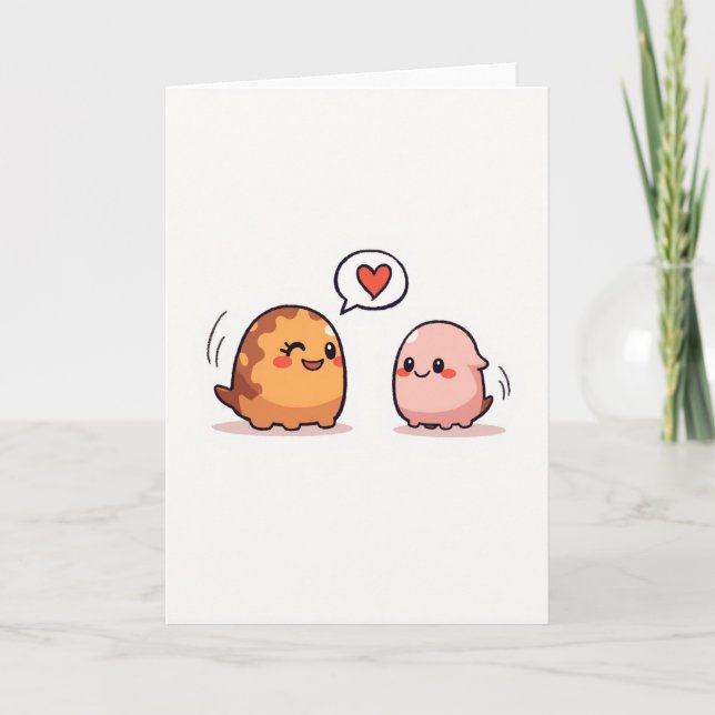 Red Heart Love Animated Card (Front)