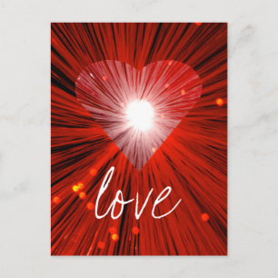 Red Heart 'Love' postcard