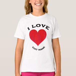Red Heart Love Symbol-18374 T-Shirt