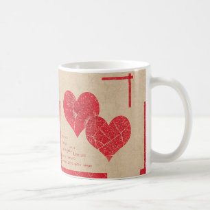 red heart love Valentine's day Coffee Mug