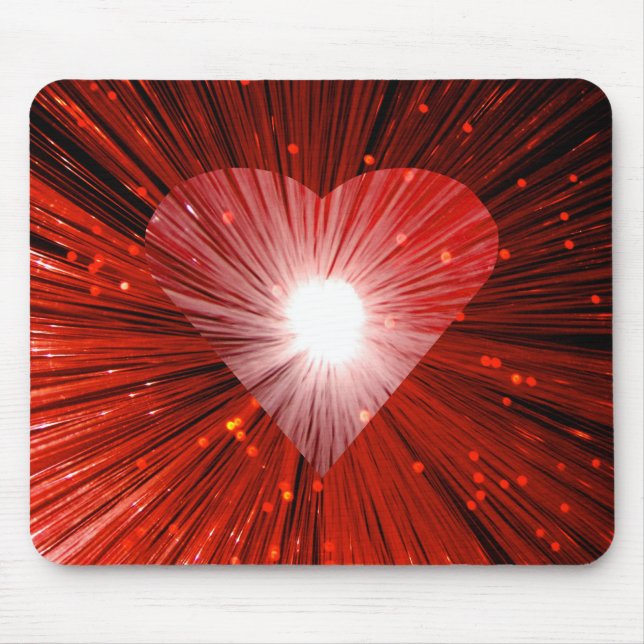 Red Heart mousepad (Front)