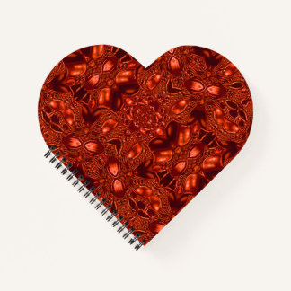 Red Heart Notebook