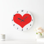 Red Heart Pattern White Cute Valentine's Day Gift<br><div class="desc">Printed with cute red heart design on white background! Customise as you wish.</div>