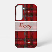 Red Heart Plaid