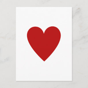 Red Heart Postcard