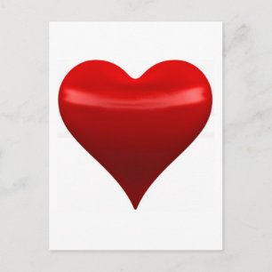 Red Heart Postcard