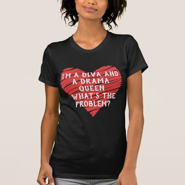 Red heart romantic valentine T-Shirt (Front)