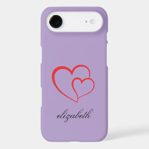 red heart shape colorful background personalized