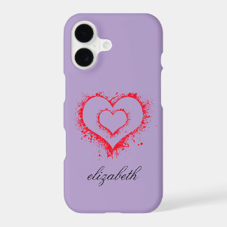 red heart shape colorful background personalized 