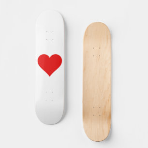 Red Heart Skateboard