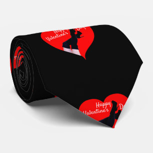 Red Heart Thigh-high Boots Valentine Thunder_Cove Tie