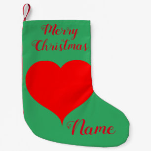 Red Heart Thunder_Cove Small Christmas Stocking