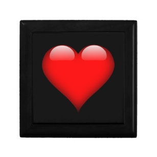 Red Heart Trendy Love Wedding Gift Box