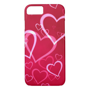 Red Heart Valentine's Day iPhone Case