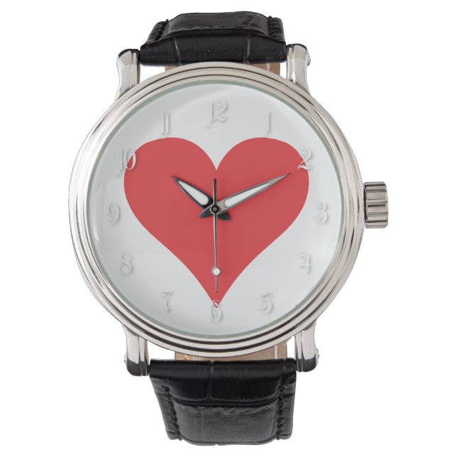 Red heart watch (Front)